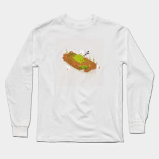 Snoozing Frog Long Sleeve T-Shirt